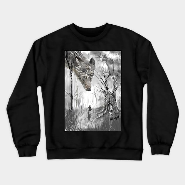 Whats the time Mr Wolf? Crewneck Sweatshirt by Stufnthat